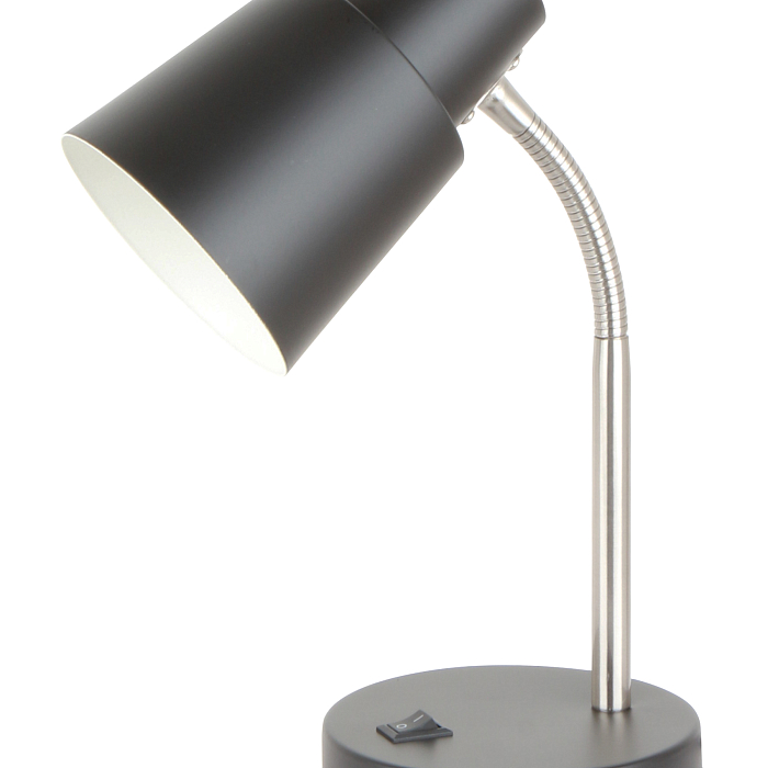 Настольная лампа NewRgy 2031ATL MATT BLACK+SATIN NICKEL
